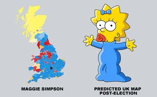 mic's tweet photo. The UK has voted … and now looks a lot like Maggie Simpson http://t.co/NjF32YJZiJ http://t.co/NhHBsChQQm
