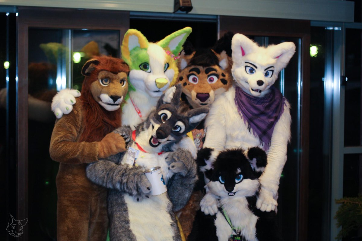 .<a href="/NordicFuzzCon/">NordicFuzzCon</a> #FursuitFriday Here's one by <a href="/furryfoxfur/">Foxfur 🇩🇰 NFC</a>

@lionstas, me, <a href="/HasselW/">Hassel</a>, Lysander and <a href="/PhroztFoX/">Phrozt Snowmane</a> (x2) :P