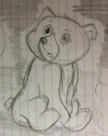DanicaPring's tweet photo. Official personnages dessiner poupr Marcus l'ours. #northviewwrites #Albertlours http://t.co/4PXFgqpl5Q