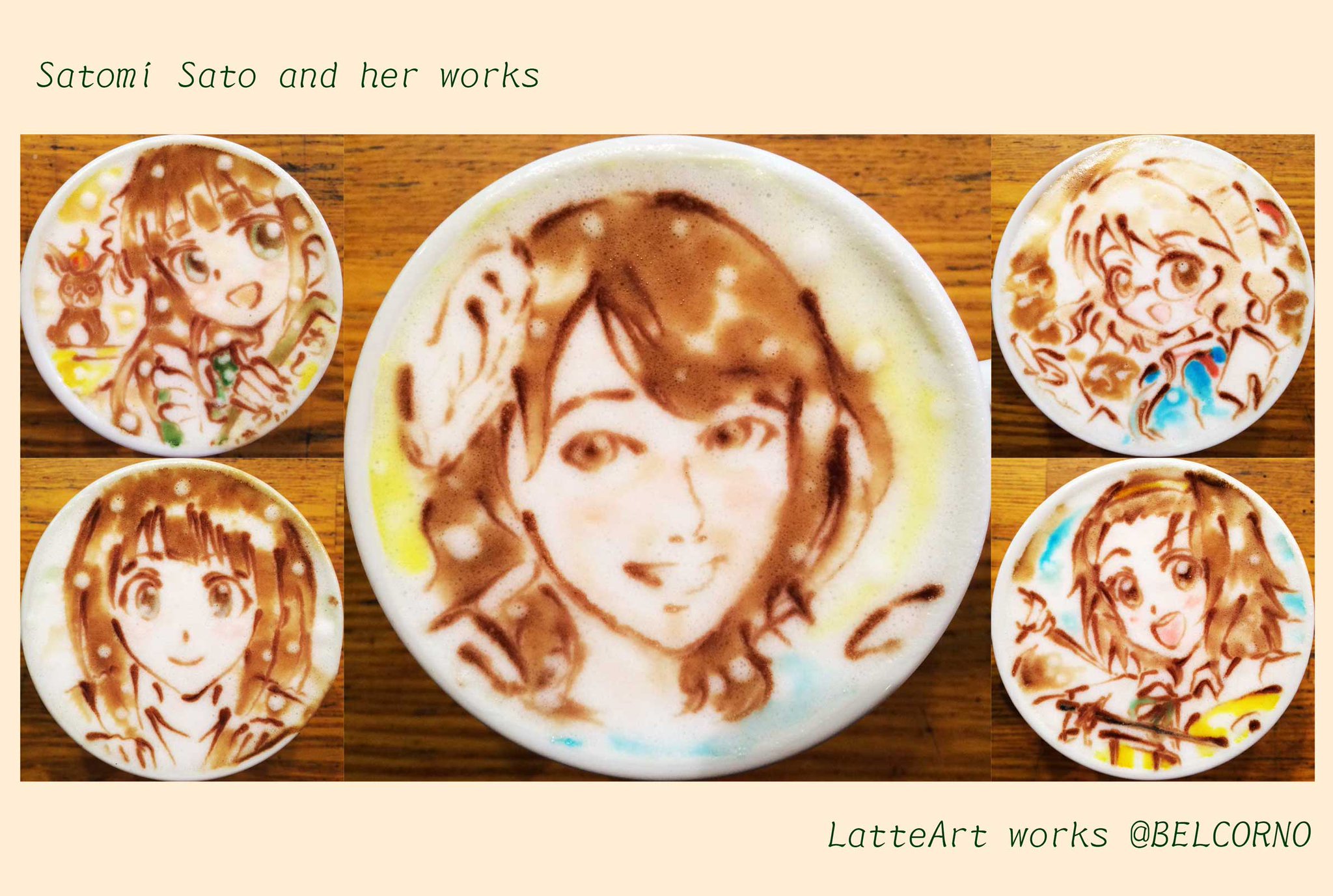              LatteArt Satomi Sato                    Happy Birthday!   