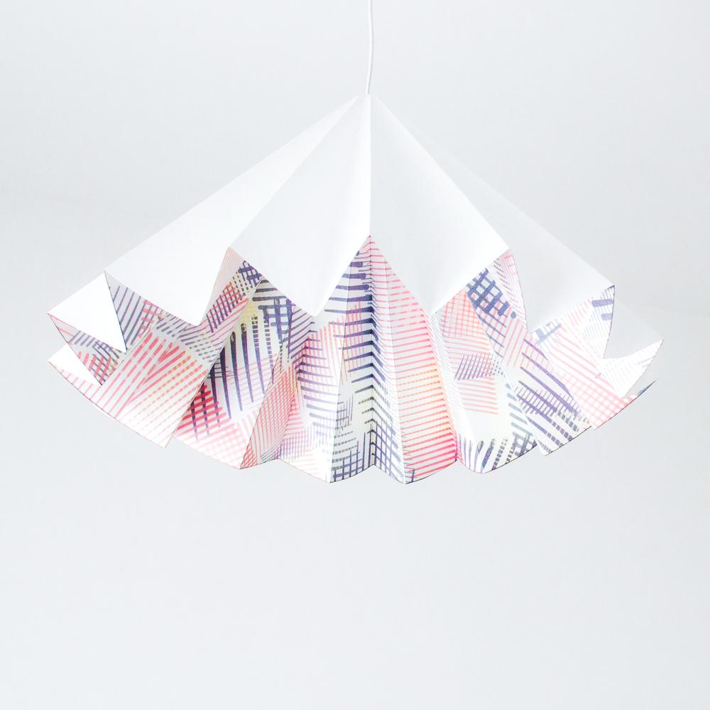 allthefruits's tweet photo. We're not just about wallpapers! Our pattern design used on Swing lamp by @MetrocuadroD http://t.co/nKqJgh0Jhz