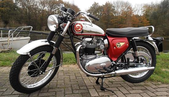 A 1965 BSA A65 Lightning Rocket at <a href="/mecum/">Mecum Auctions</a>'s Indianapolis auction on May 14! See more bikes at mecum.com.