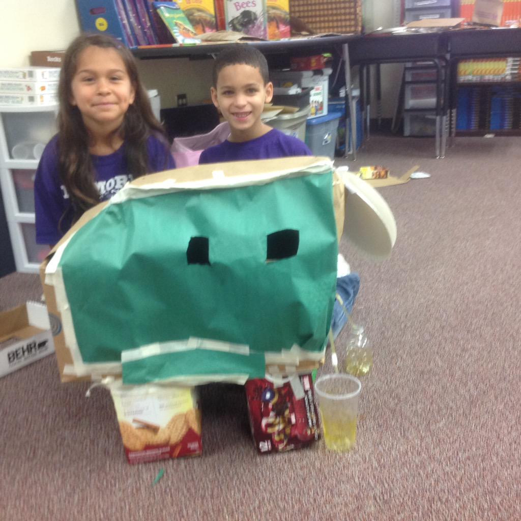 MCarterClass's tweet photo. Bee Hive with four honey pumps.@MemorialPISD #bobcatscan #3rdgradeDesigns http://t.co/42iGOqL4NV