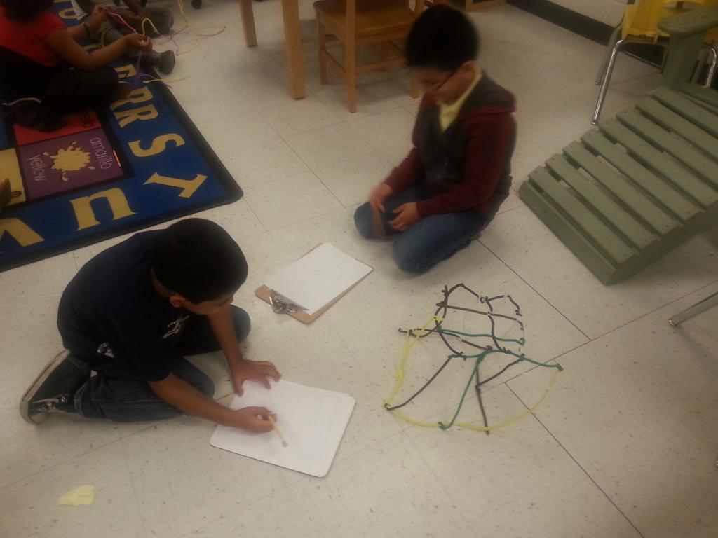 STEM Day in room 14. Tallest building so far is 15 inches. <a href="/EJJaguars/">Esther Jackson Elem</a>