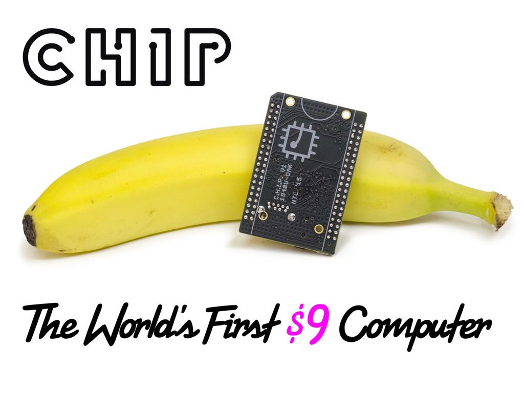 colbyfayock's tweet image. instantly sold on C.H.I.P. from @nextthingco - now do i upgrade to PocketC.H.I.P.? kickstarter.com/projects/15982… #getchip
