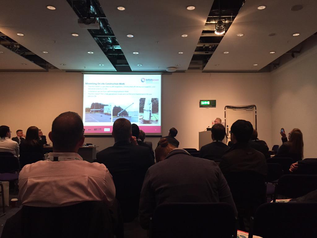 BritishPowerInt's tweet photo. Great couple of days at #AllEnergy2015 conference Glasgow, especially presenting #POCMAST to this great audience! http://t.co/tHAavmg2Q5