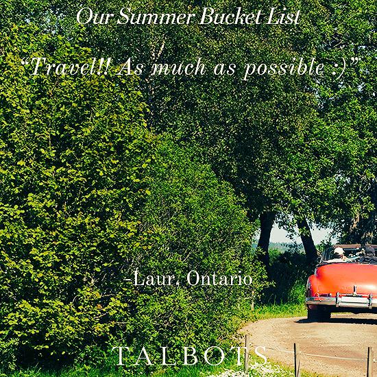 LaurBOMB's tweet photo. #TalbotSweeps #talbots #takemeonanadventure #bucketlist http://t.co/lrjpuBgGcx