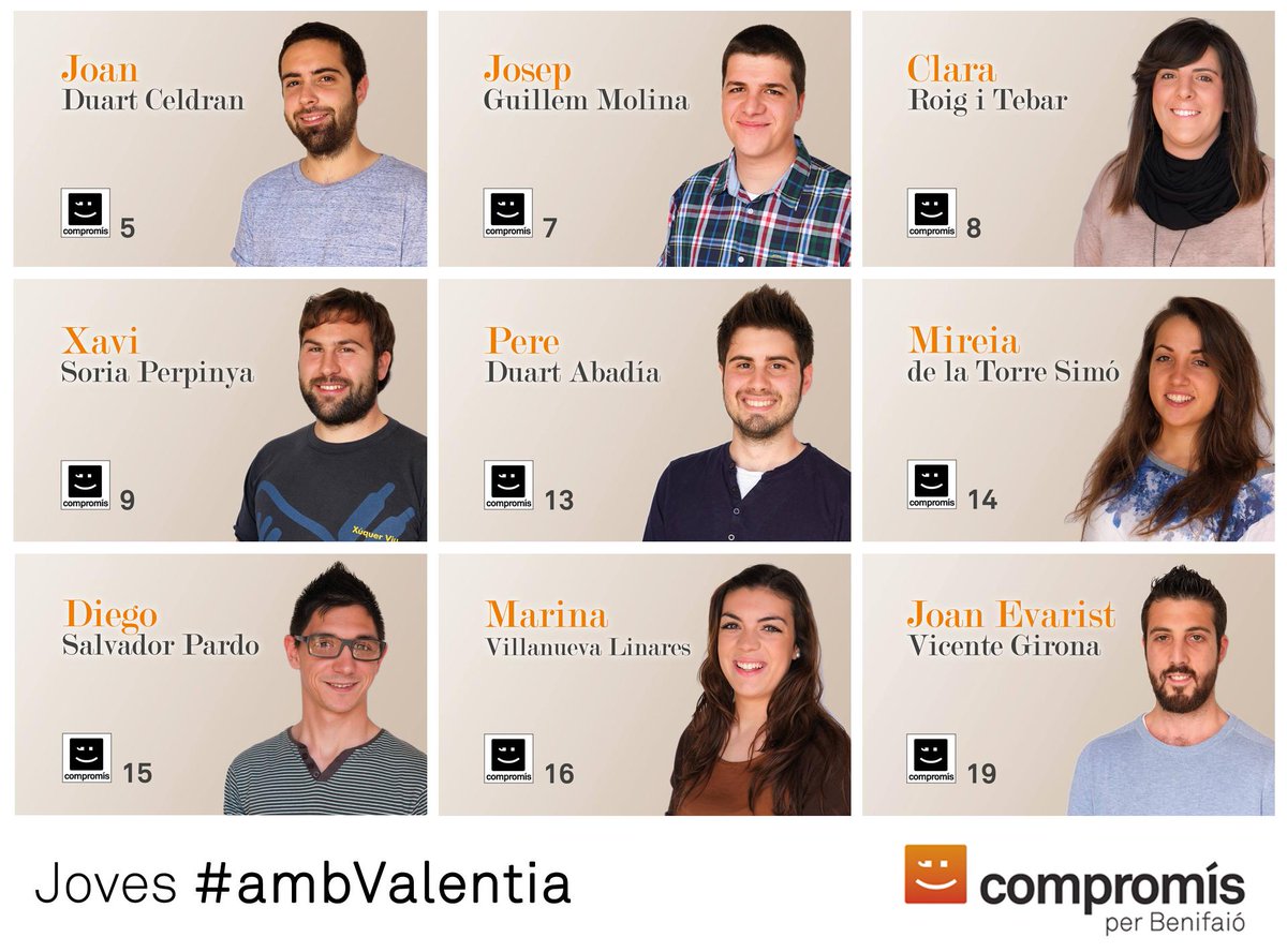 CompromisJBeni's tweet photo. A Benifaió els joves tenim molt a dir! A #Benifaió #ambValentia http://t.co/7dUjxKhjLA
