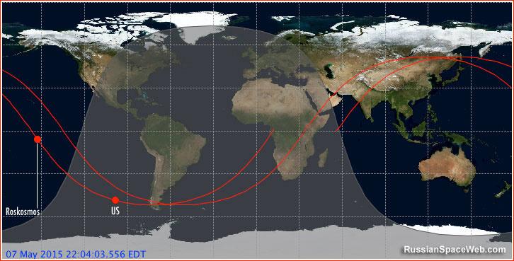 RussianSpaceWeb's tweet photo. My recap of #ProgressM27M reentry drama last night: http://t.co/Hzl72cVb5d #Exp43 #ISScargo #Progress59 http://t.co/UTb1AlAQYH