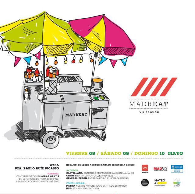 grupobloom's tweet photo. Arranca @MadrEATmarket !! Hasta el domingo #streetfood !Come al aire libre! #gastro #ocio http://t.co/ZFx9bK72OF