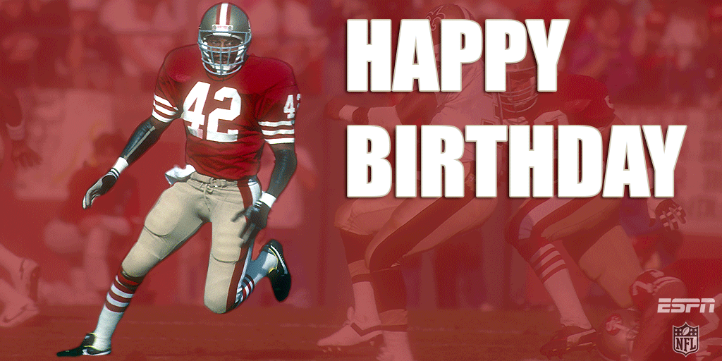Happy 56th birthday to Ronnie Lott, one of the hardest hitting defensive backs in NFL history. 