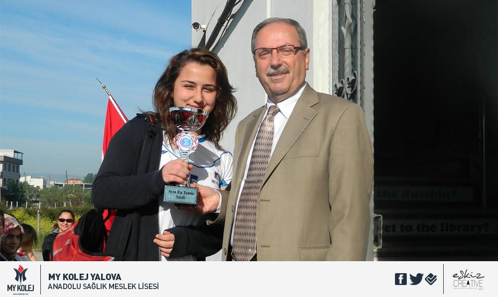 MY Kolej Yalova | Nisan ayının en temiz sınıfı 9/C seçildi.
#MYKolej #Yalova