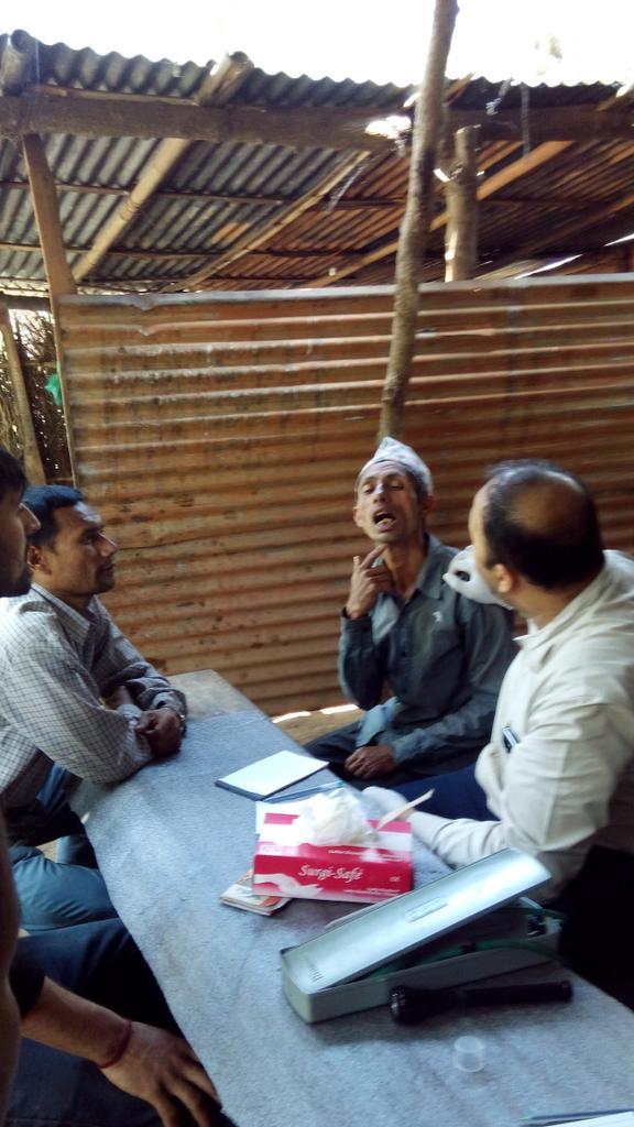AnjanaPed's tweet photo. Thanks to PEHL team for tremendous commitment &amp; service with ongoing aftershocks n minimal logistics. #NepalRelief http://t.co/9TbQ67qIgo