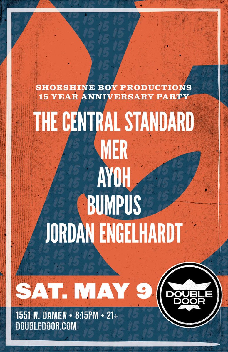 edmerabante's tweet photo. Tomorrow! @shoeshineboychi Anniversay Event w/@AyOHmusic @bumpusmusic @TCSTheBand #jordanengelhardt #chicagomusic http://t.co/ixlhDPCmLG