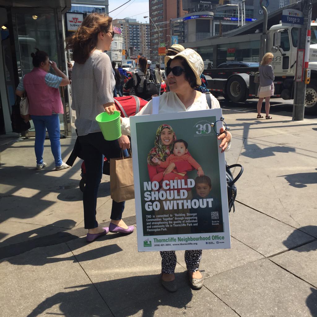 tno30th's tweet photo. @TNOthorncliffe fundraising for a good cause http://t.co/EvUtA3MyO9