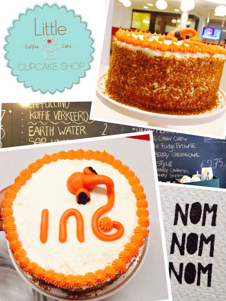 <a href="/LittleCupNMGN/">Little Cupcake Shop</a> bedankt voor deze fantastische taart! Jullie waren een inspirerende ondernemer van de maand!