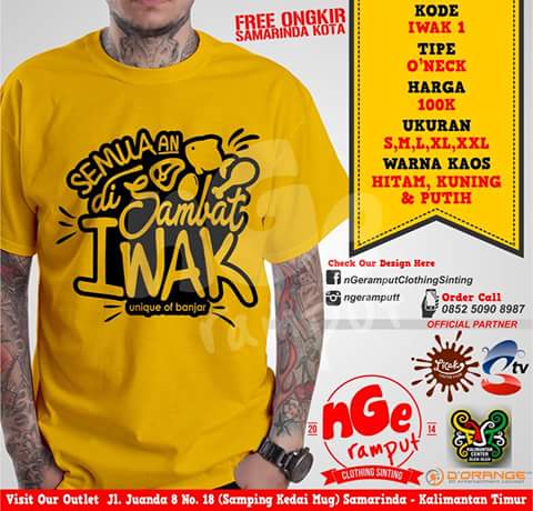 Sudah punya kaos nang ini wal? | <a href="/HalloSamarinda/">HalloSamarinda</a>
