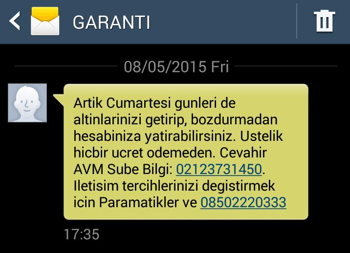 obefintlig's tweet photo. Spam halen devam ediyor @garanti @spambitti http://t.co/zdIGHeXHpQ