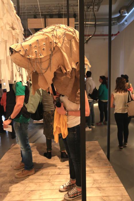 OneHubContract's tweet photo. #salonedelmobile AnimalMasks, K.Ebidzuka. Digital tech give wearers opportunity to see world like different species http://t.co/kN2mSmZvon
