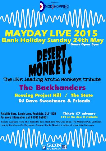 EVENT: MAYDAY LIVE 2015 - Sunday (May 24th) at the @RatcliffeBars Tickets on sale now at the #RAFC Club Shop >