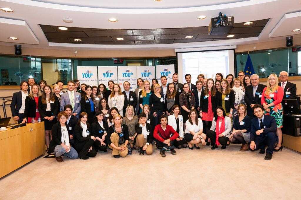 NestleEU's tweet image. 100% happy about the outcome of the #ALLiance4YOUth Youth Workshop! You too? If so, please retweet!