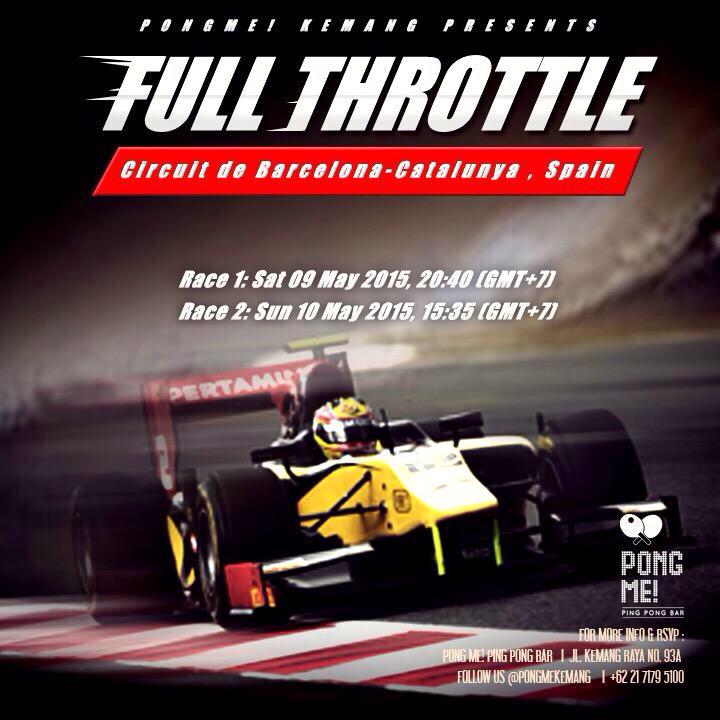 SahabatRio's tweet photo. Sekali lagi yg bsk mau nobar @RHaryantoracing #GP2Barcelona bisa datang ke @PongMeKemang harap reservasi lebih dahulu http://t.co/I6wkLIRWbT