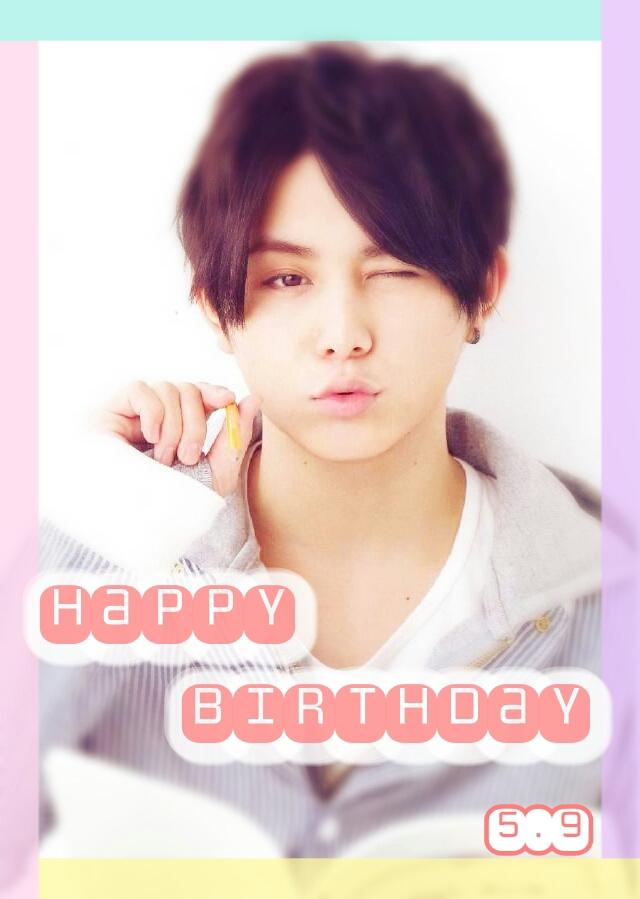   :*Happy Birthday  :* YAMADA RYOSUKE                                                              