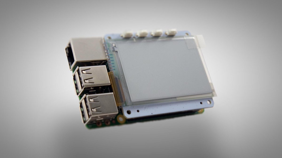 PiSupply's tweet photo. PaPiRus - The £25 ePaper Screen For Your Raspberry Pi http://t.co/rdffQ4m4kE  #RaspberryPi #Technology #epaper http://t.co/OuMuY7LYfV