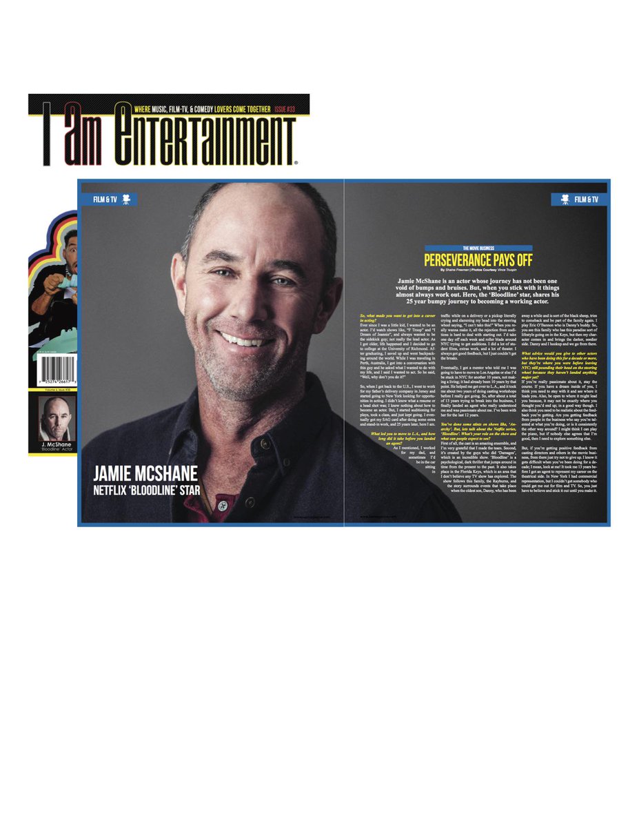 I was featured in I Am Entertainment Magazine! Take a look!
