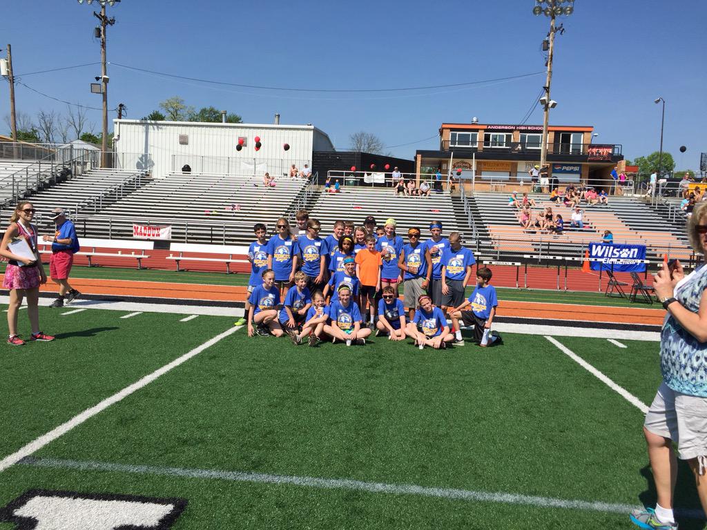 Mercer sixth graders rocking Olympic Day
