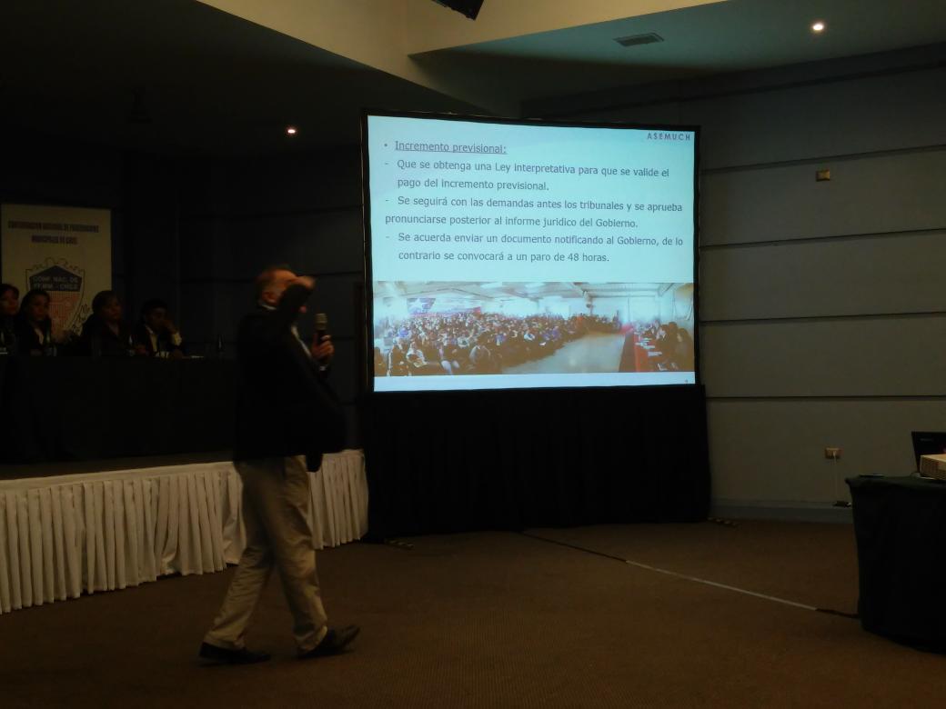 Oscar Yañez Pol ya se encuentra oficiando la cuenta de gestión administrativa sindical.