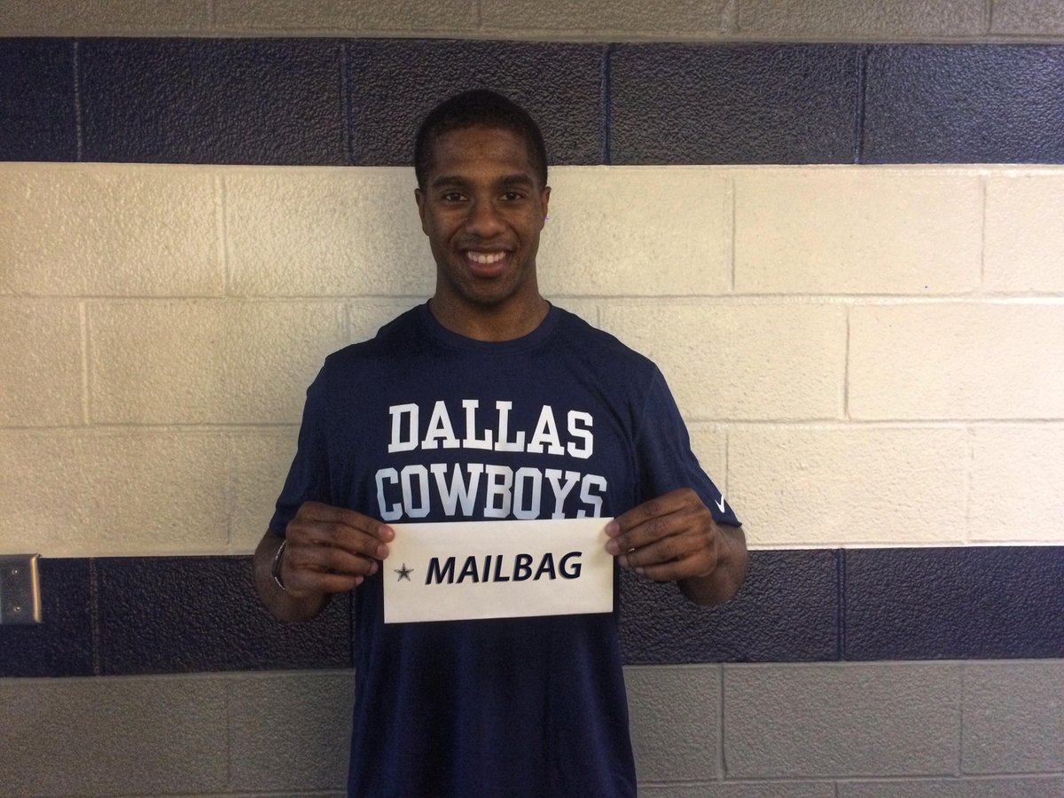 dallascowboys's tweet photo. Why did @Byron16Jump select to wear No. 31? His answer &amp; more in our #PlayerMailbag!

READ: http://t.co/7aUEGW47Nc http://t.co/KTIrpPNQR4