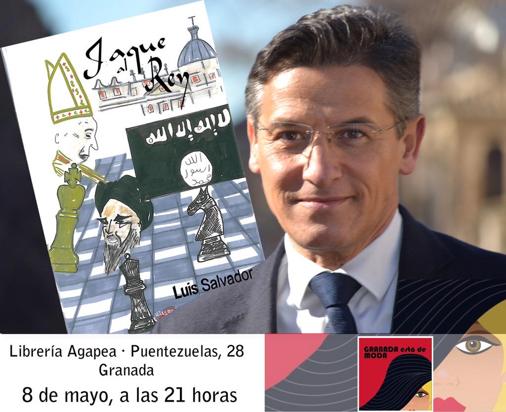 LuisSalvador's tweet photo. En #GranadaestadeModa firmare ejemplares de @JaqueAlReyLS en la librería Agapea. Desde 21:15.
http://t.co/ofY8qAgCFu http://t.co/0J6gbLq49h