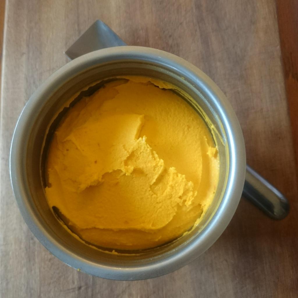 Nicolas on Twitter "Sorbet Banane,Rhubarbe. Glace Potimarton 🍌🎃 