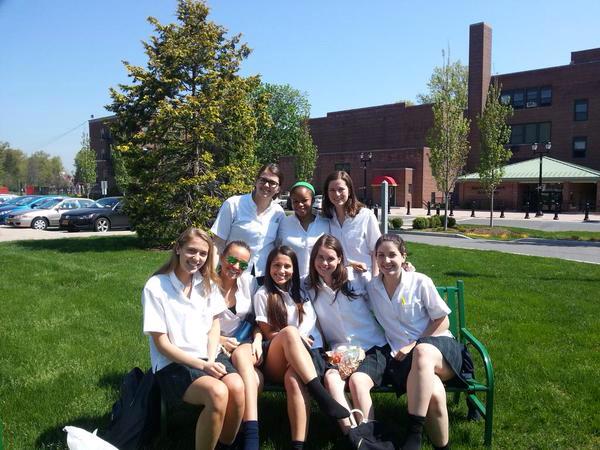 SHA_stuco's tweet photo. Class of 2015 HERE'S to YOU &amp; all your hard work! ❤️ Enjoy  lunching on the SHA campus http://t.co/xPHby7N7ag