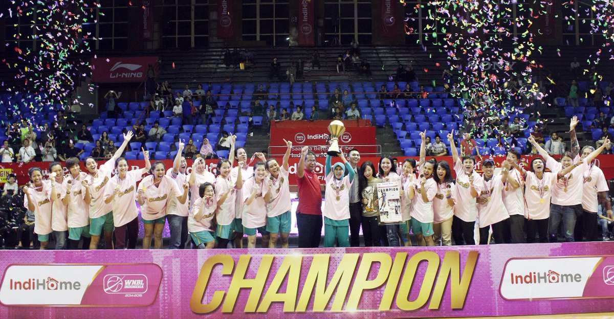 THIS IS THE CHAMPION #IndiHomeWNBL #ChampionshipSeries!
Congrats SURABAYA FEVER (<a href="/SurabayaFever/">Surabaya Fever</a>)!