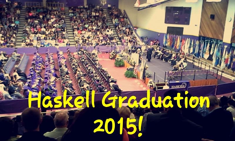 lama7950's tweet photo. Haskell Graduation!!! Congratulations graduates! #onwardhaskell #haskellu http://t.co/M79J5D1PWC