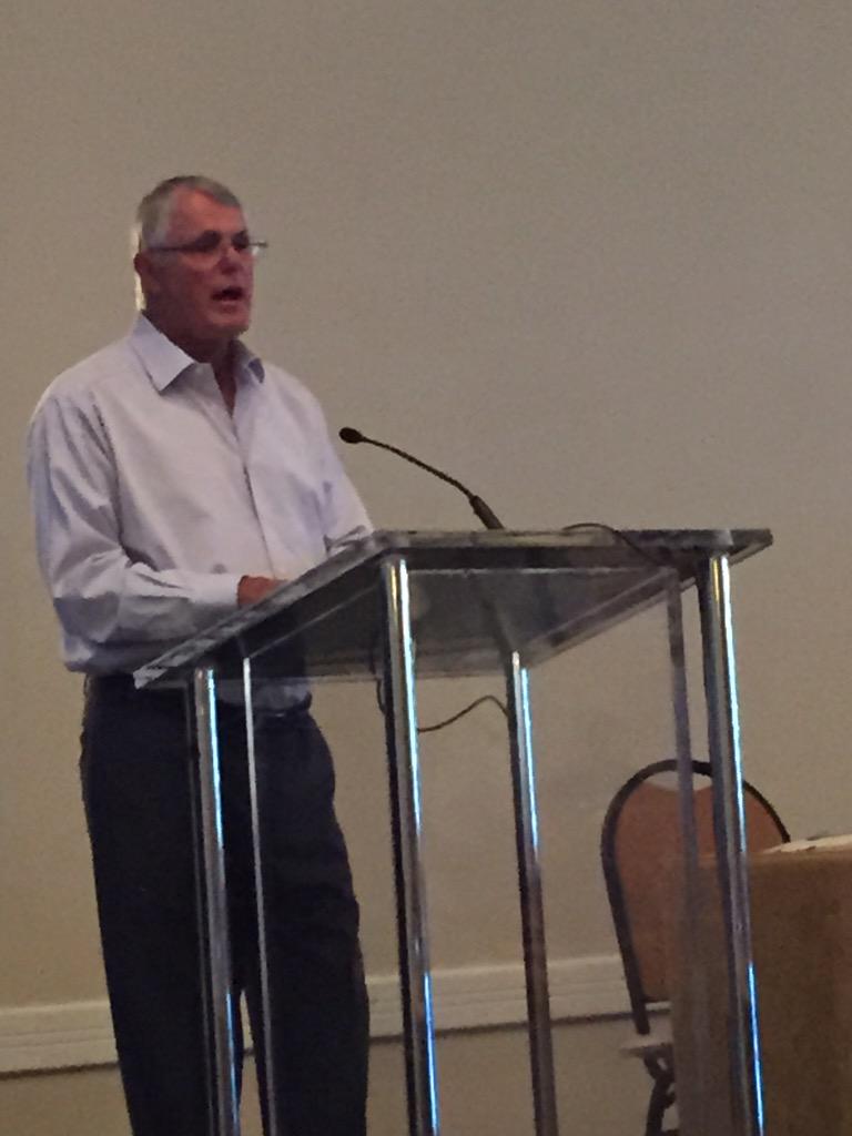 mparadise30's tweet photo. Everyone is a leader; question is are you a GOOD leader? Lou Piniella keynote speaker #CastellviSpine @FOREonline http://t.co/NvUWrtfpqj