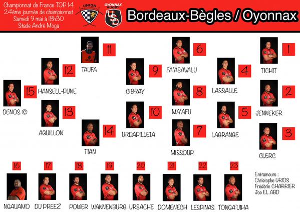 TOP14 - 24ème journée : UBB / Oyonnax (Jubilé du Stade Moga) - Page 6 CEfqeykW0AAUKil