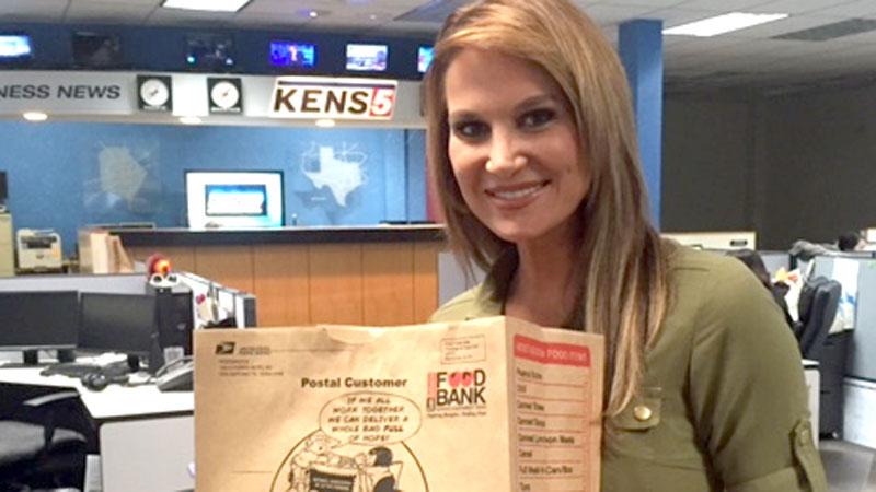 KENS5's tweet image. Support #SATX families in @SAFoodBank #StampOutHunger drive Saturday. Leave grocery bags at your mailbox! #kens5news