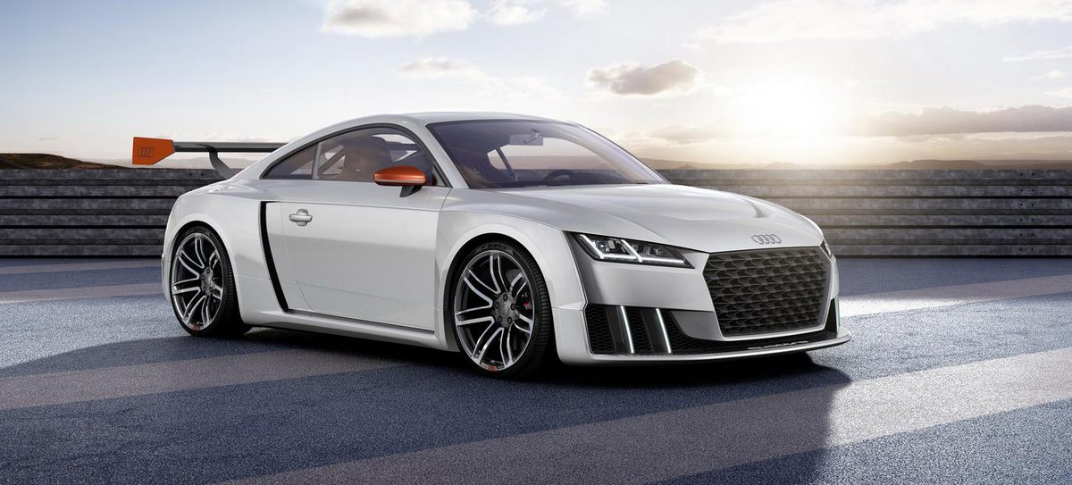This insane Audi TT has 600 HP and a freaking gated manual! jalo.ps/nZT1pMM