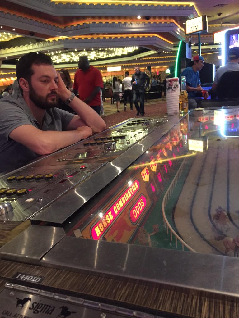 princessdiane13's tweet photo. This is what losing at gambling at 3am looks like in Vegas #horses #mikefinley @Twinkletoey http://t.co/NGs3FrZ12y