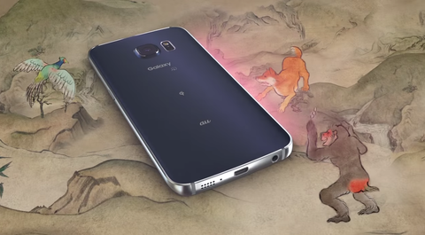 iphoneandroidx's tweet image. COOL 桃太郎を題材とした「Galaxy S6 edge」のCMが話題 iphoneandroid2.com/37001/index.ht…