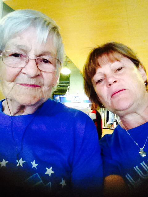 loiidon's tweet photo. Me and the biggest jays fan around. My 88 yr old #MommaJays #BeatTheLine @BlueJays. She would love a jersey!! http://t.co/hQuPU0CS9B
