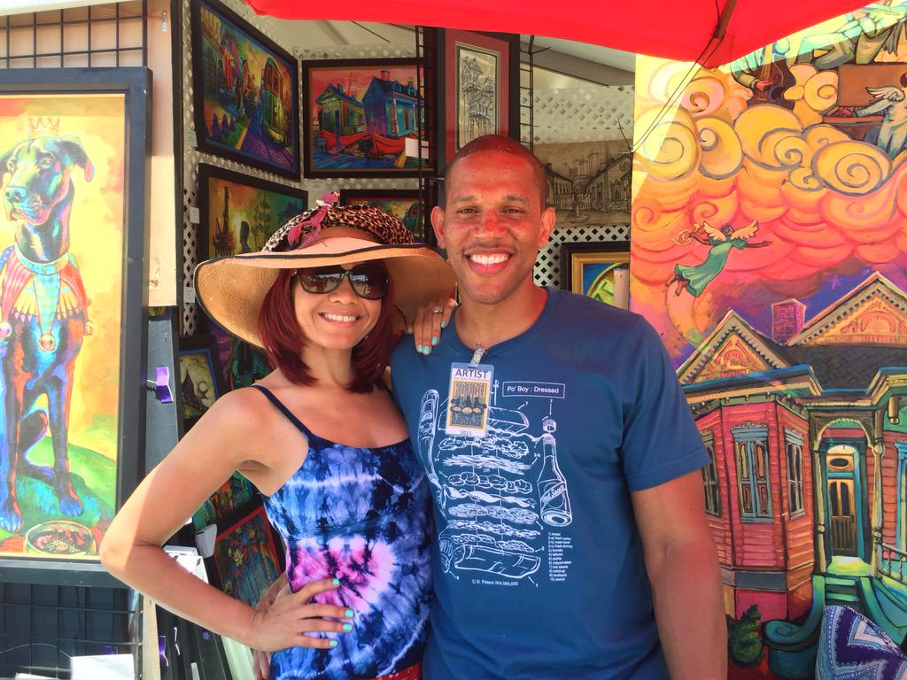 TerranceOsborne's tweet photo. Happy Jazzfest 2015! #neworleansjazzfest2015 #tosborne http://t.co/x2jRCvbBab