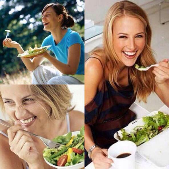 when your salad is way too funny