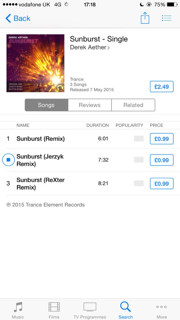 JerzykMusic's tweet image. Sunburst is out on all stores now :) #trance #trancefamily #FridayFeeling