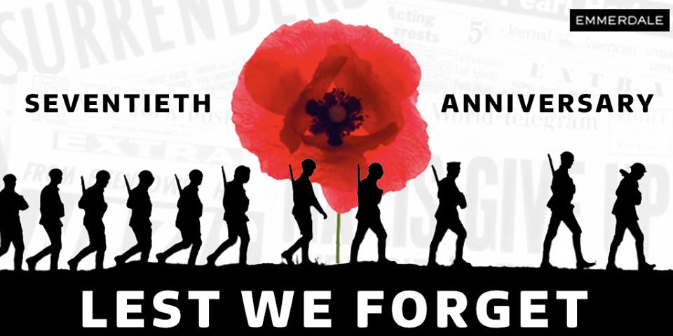 emmerdale's tweet photo. RETWEET AND FAVOURITE #VEDay70 #VE70 #Emmerdale http://t.co/xITc6eYr8l