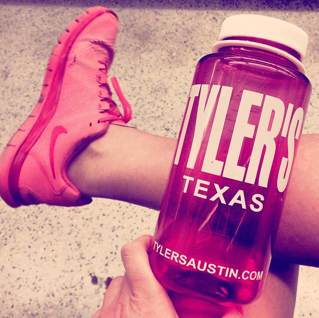 If I'm training on a Friday night imma match my water bottle to my sneaks at least