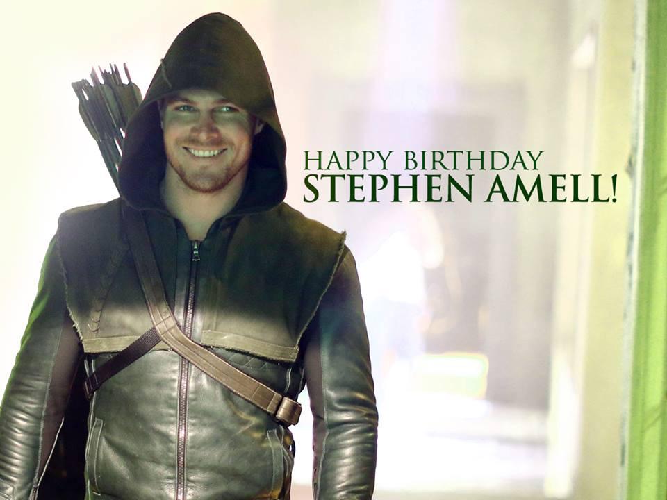 Happy birthday stephen Amell 